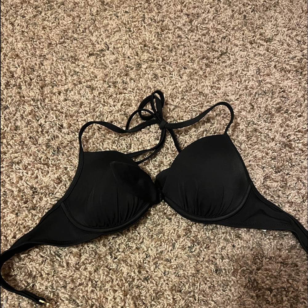 black bathing suit top size 32b target (padded)